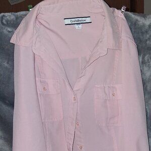 Women's Croft & Barrow Knit to Fit Solid Shirt